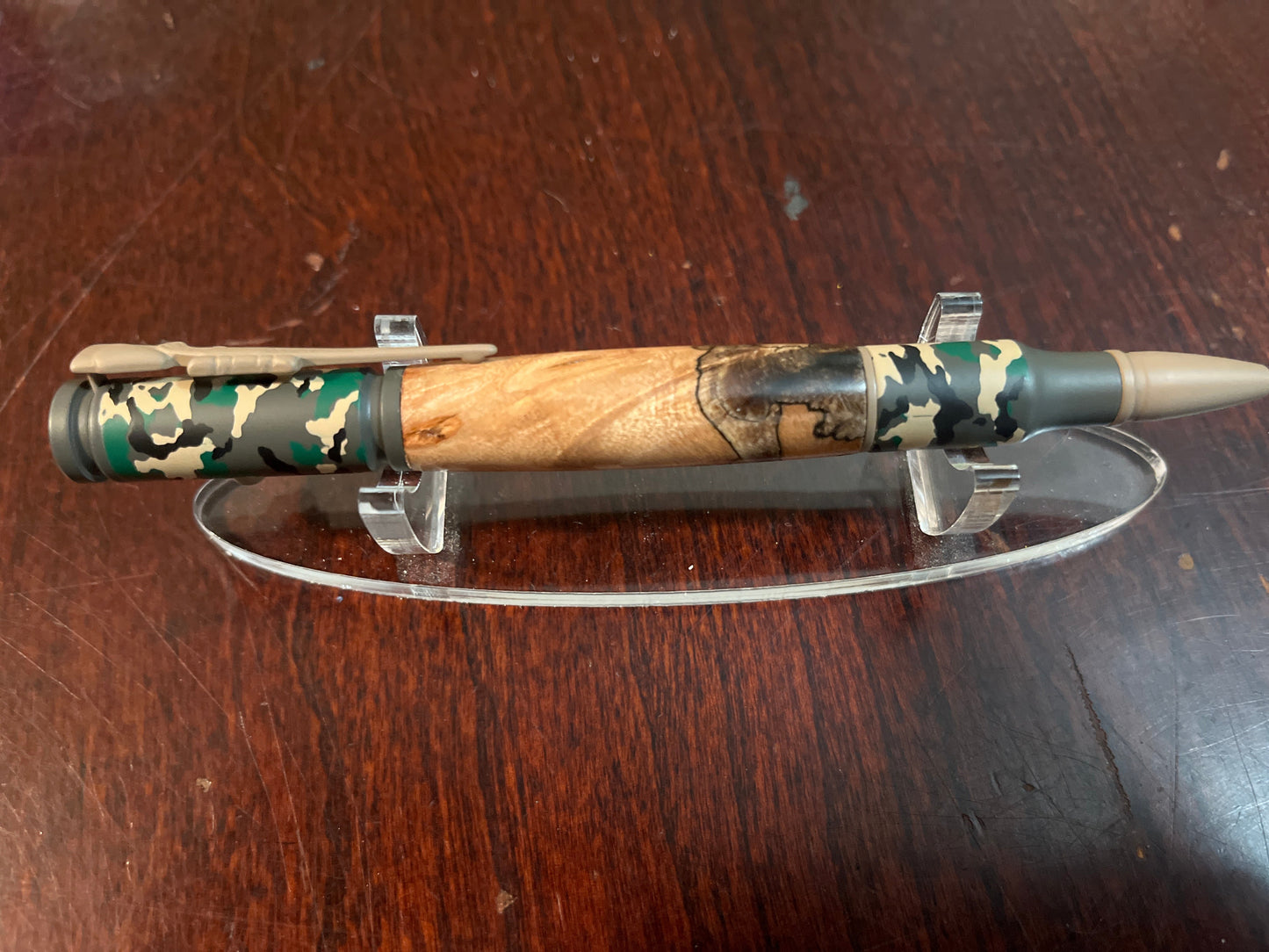Bolt Action Pen Camo Maple