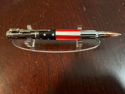 Bolt Action Pencil Stars & Stripes