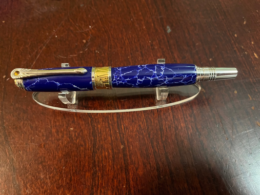 Art Deco Rollerball Pen Trustone Blue