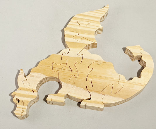 Dragon on a Shelf Puzzle